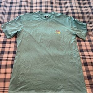Quiksilver Men's Teal Short Sleeve Tee